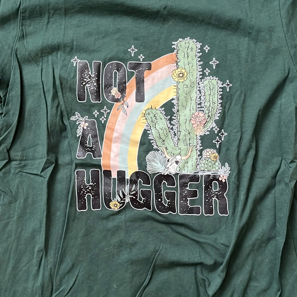 Not A Hugger cotton Shirt XL